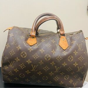 Louis Vuitton Brown Monogram Satchel